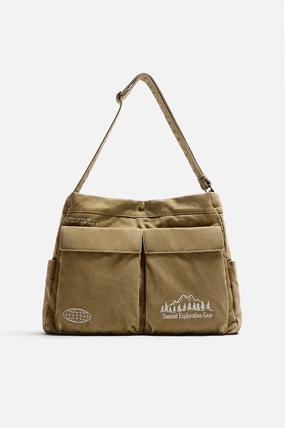 SAC PORTÉ ÉPAULE EN TISSU