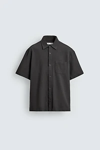 TEXTURED POCKET SHIRT