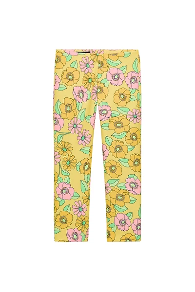 FLORAL CAPRI PANTS