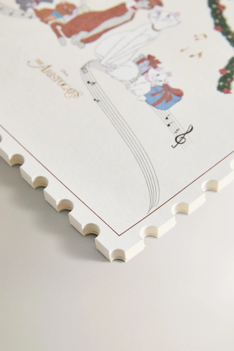 CHRISTMAS STICKER NOTEBOOK THE ARISTOCATS ©DISNEY