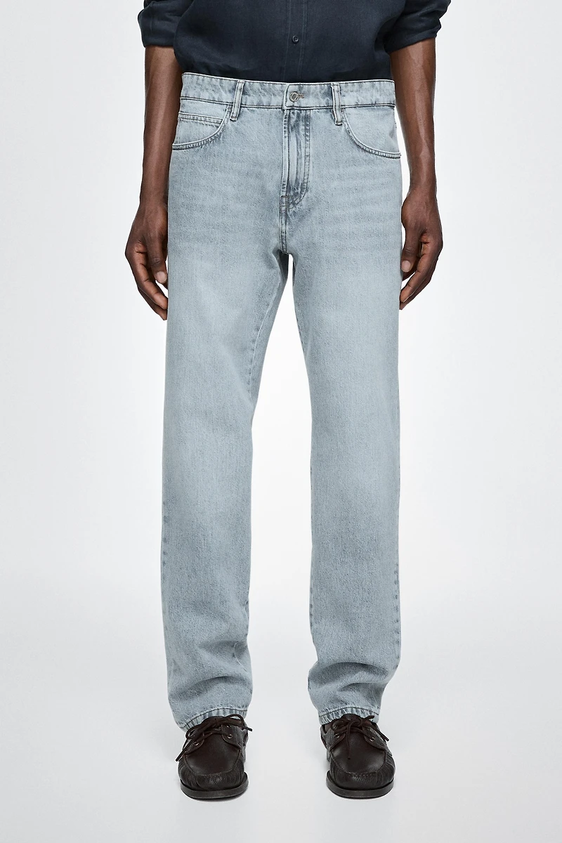 Jean tapered en coton