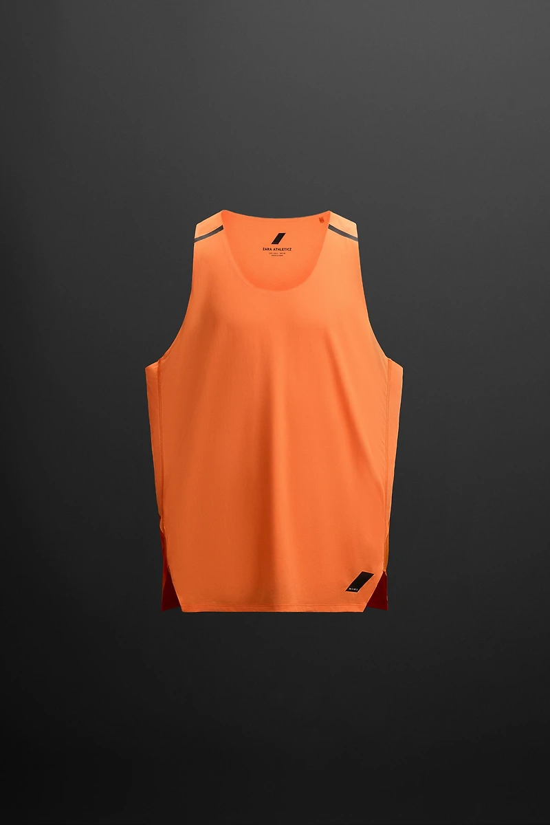 COLOR BLOCK TECHNICAL TANK TOP