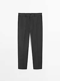Pantalon laine total look