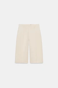 STRAIGHT SHORTS WITH FRONT SEAM ZW COLLECTION