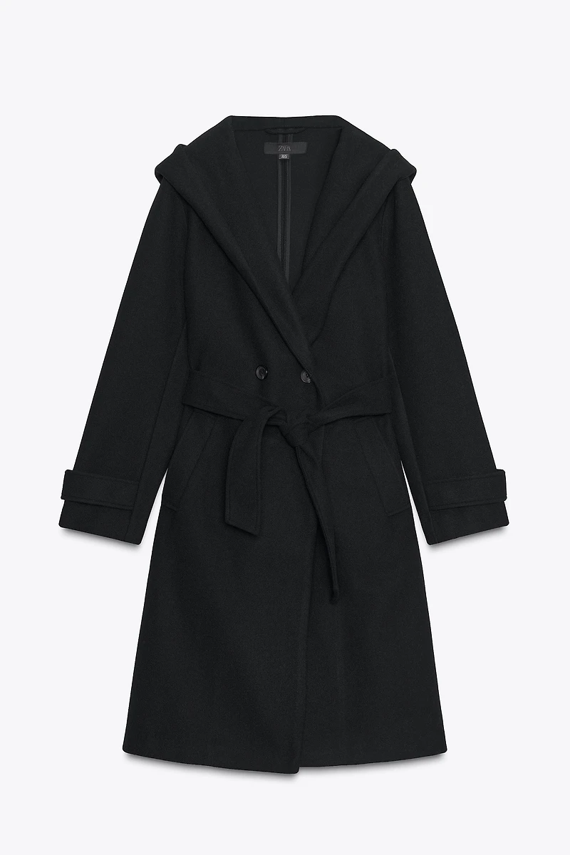 SOFT HOODIE COAT