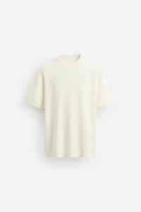 PURL KNIT T-SHIRT
