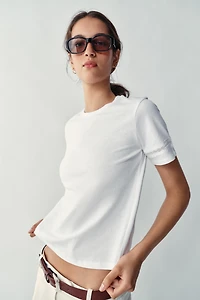 T-SHIRT À MANCHES COURTES AVEC PASSEMENTERIE