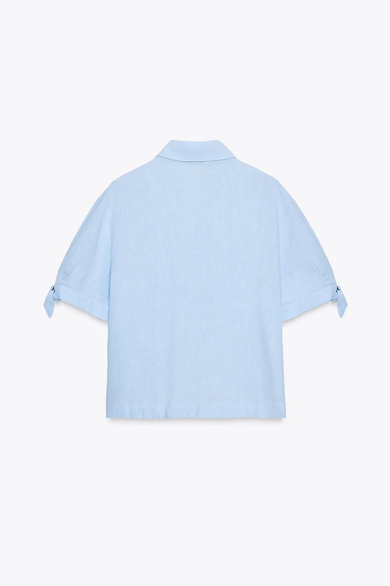 RAMIE TIE SHORT SLEEVE SHIRT