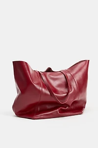 SAC SHOPPER EN CUIR