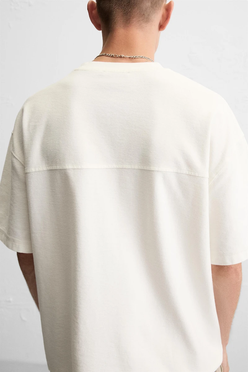 HEAVY WEIGHT TEXTURED T-SHIRT