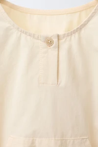 POPLIN SHIRT WITH POCKET