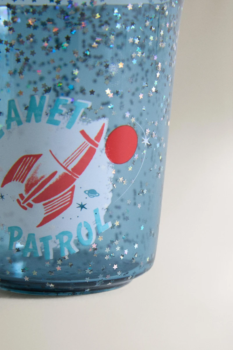 KIDS' TRITAN™ STAR GLITTER TUMBLER