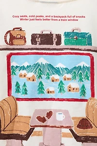 RAISED PRINT T-SHIRT