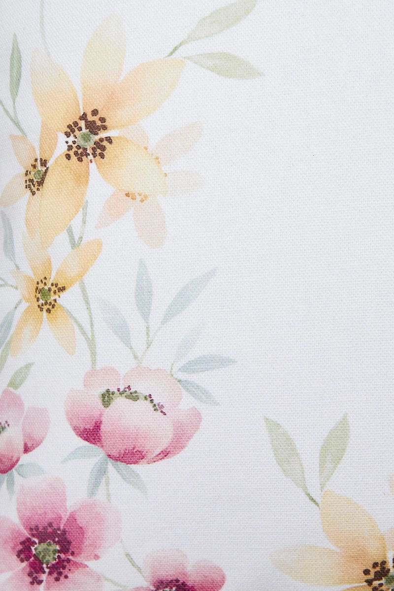 HOUSSE DE COUSSIN IMPRIMÉ FLORAL