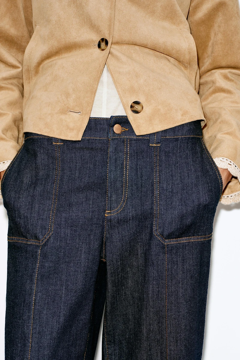 Z1975 MID-RISE CULOTTE JEANS