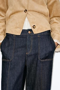 Z1975 MID-RISE CULOTTE JEANS