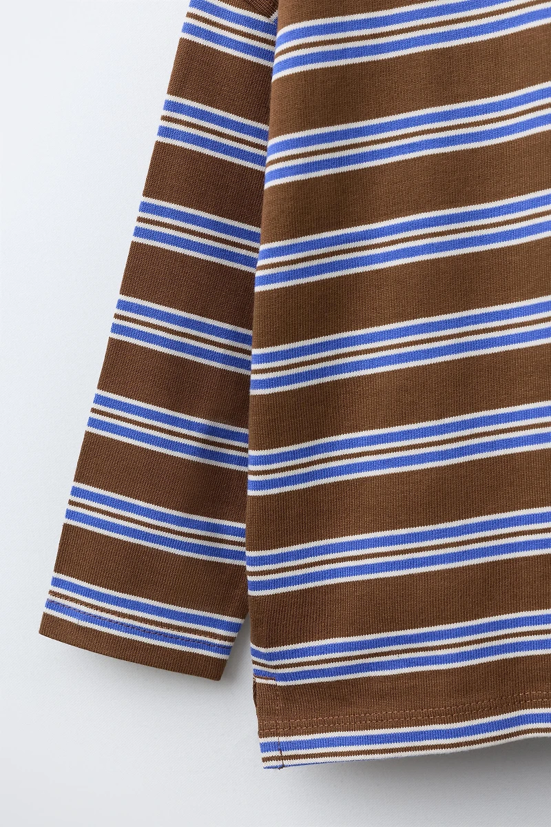 HEAVYWEIGHT STRIPED T-SHIRT