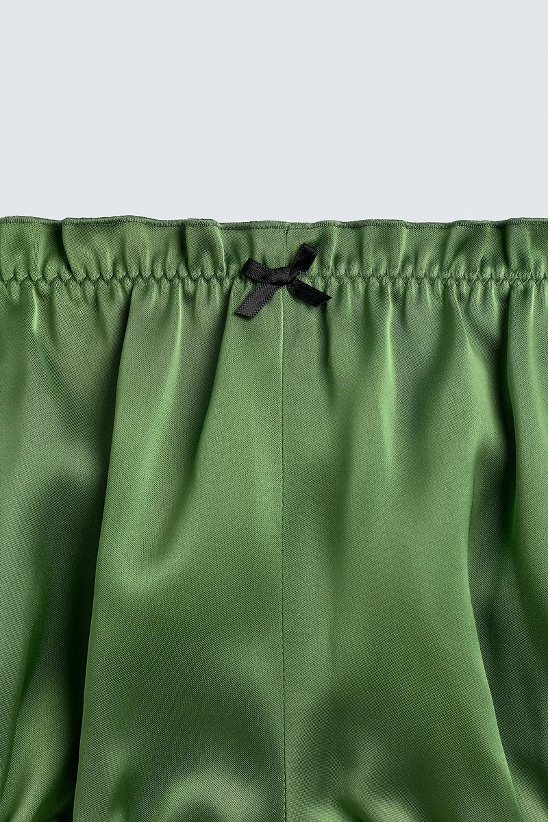 SHORT SATINÉ HARRY LAMBERT FOR ZARA X DISNEY