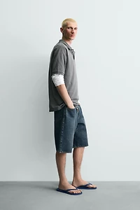 BAGGY FIT DENIM SHORTS
