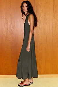 FLOWY MIDI DRESS