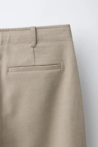 PANTALON DE TAILLEUR BOUTON