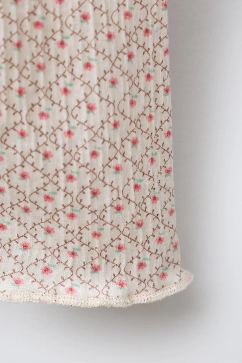 LEGGING IMPRIMÉ FLEURS