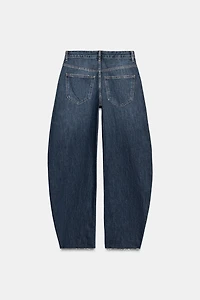 ZW COLLECTION MID-RISE BARREL JEANS