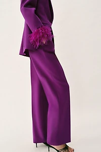 PANTALON DROIT TAILLE BASSE