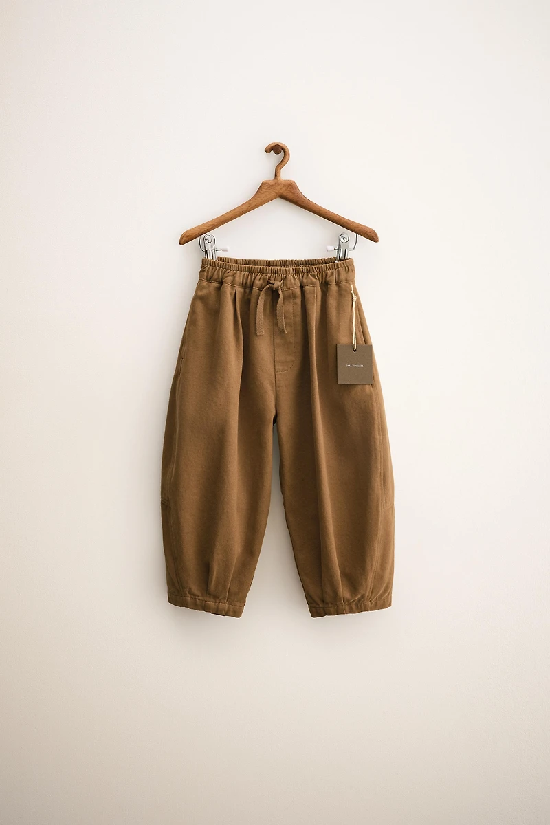 ZARA TIMELESS - PANTALON BOUFFANT À PINCES