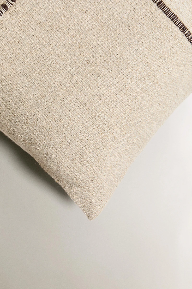 LINED THROW PILLOW COVER