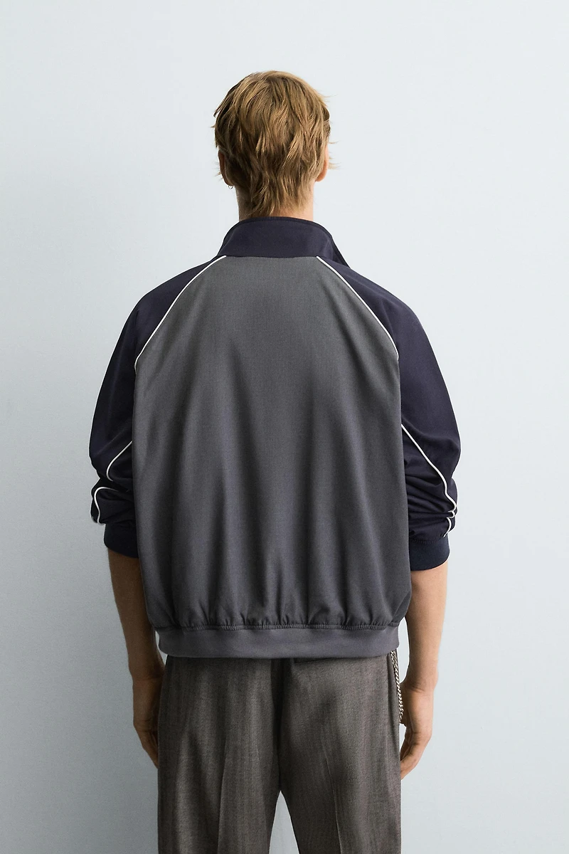 COLOR BLOCK CONTRAST JACKET