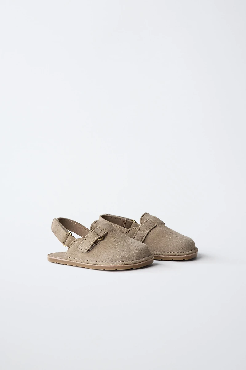 SABOTS BAREFOOT EN CUIR