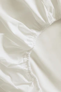 DRAP-HOUSSE PERCALE DE COTON | 40 CM HAUT (500 FILS)