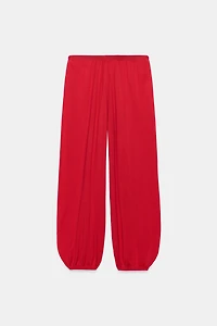 PUFFY KNIT PANTS