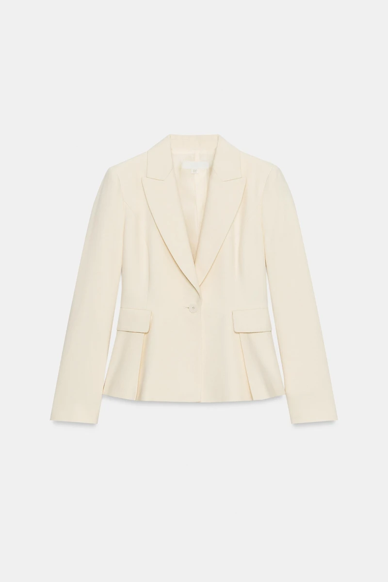 VESTE AJUSTÉE BASCQUE ÉPAULETTES