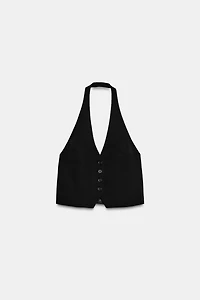 DETACHABLE TIE VEST TOP