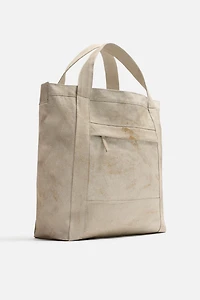 WOVEN SHOPPER BAG