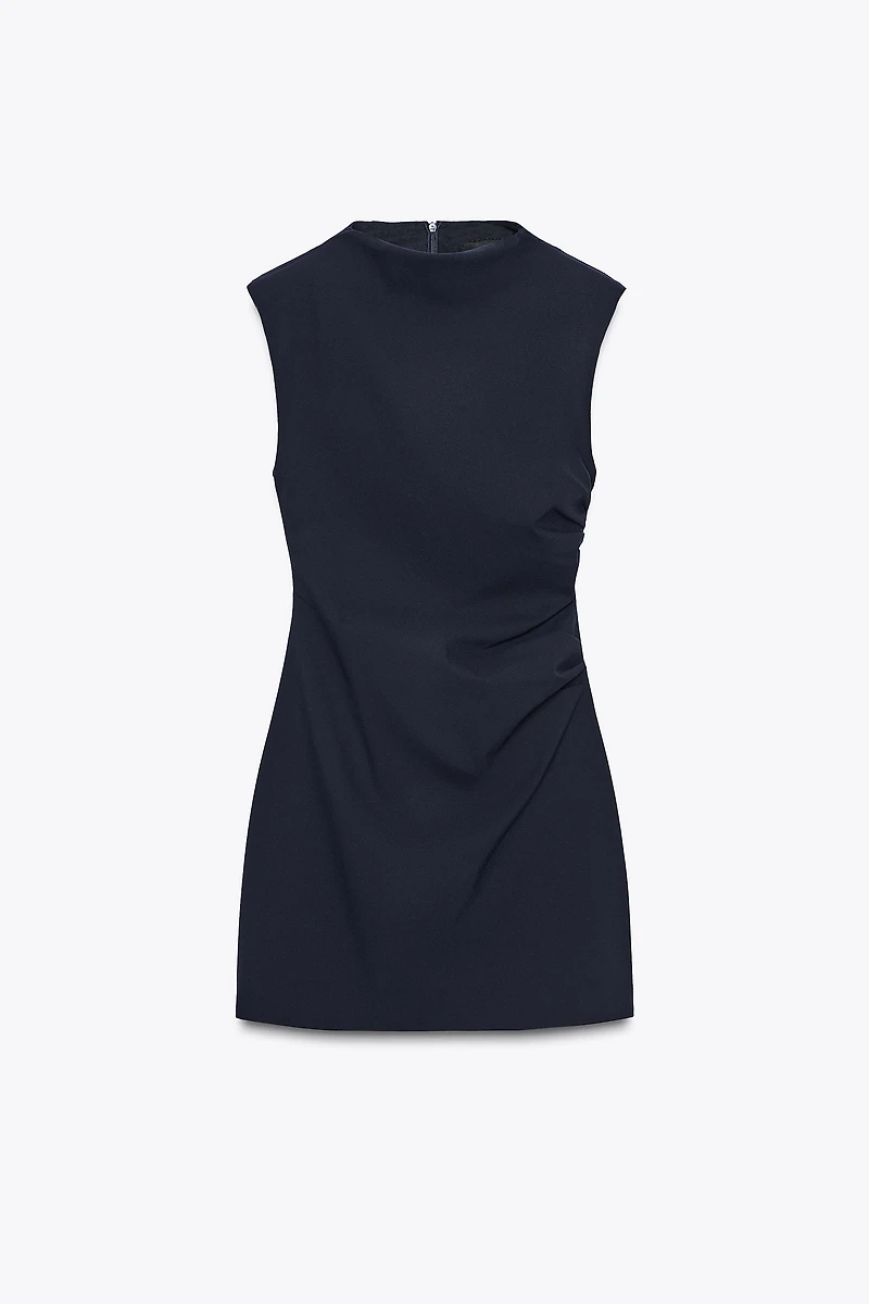 ROBE COURTE ÉPAULETTES