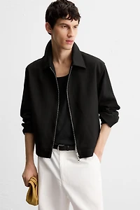 ZIP-UP OVERSHIRT