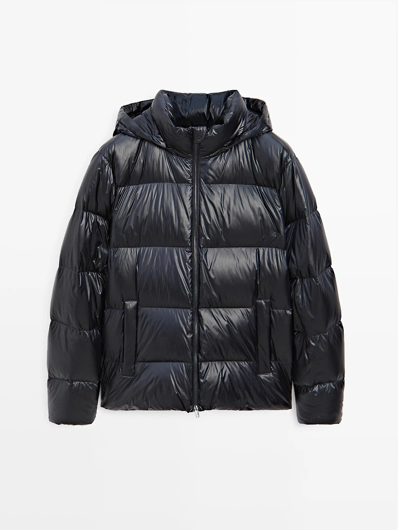 Veste matelassée satinée déperlante