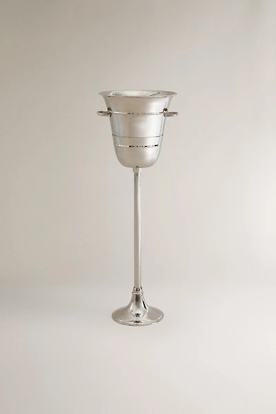 BRASS STANDING WINE COOLER