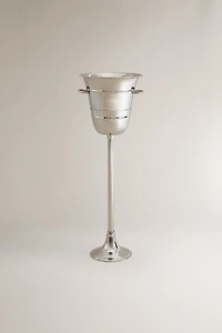 BRASS STANDING WINE COOLER