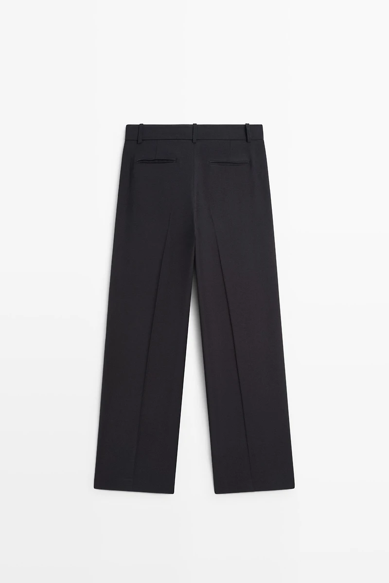 Pantalon droit fluide