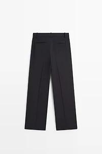 Pantalon droit fluide