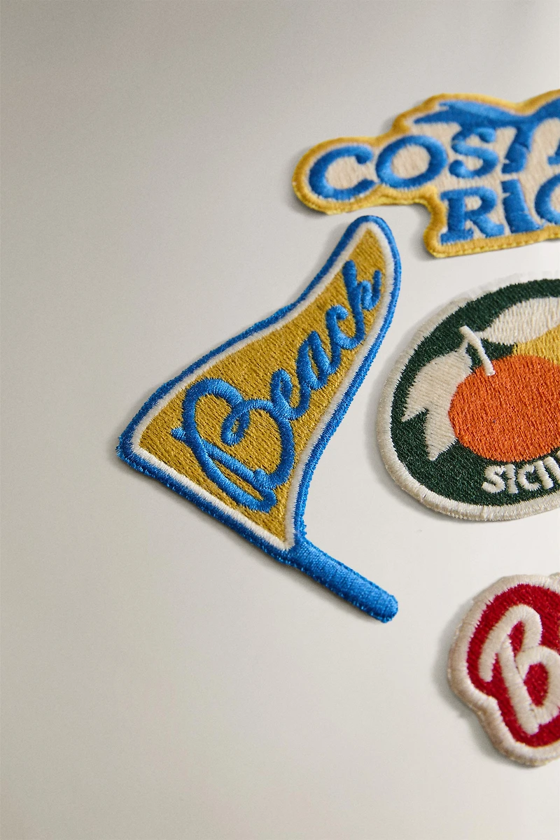 TRAVEL PATCH SET (SET OF 4)