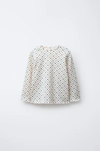 T-SHIRT CANNELÉ SOFT TOUCH CŒURS