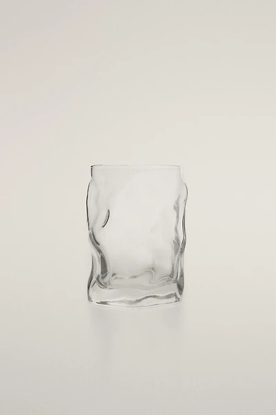 WAVY GLASS TUMBLER