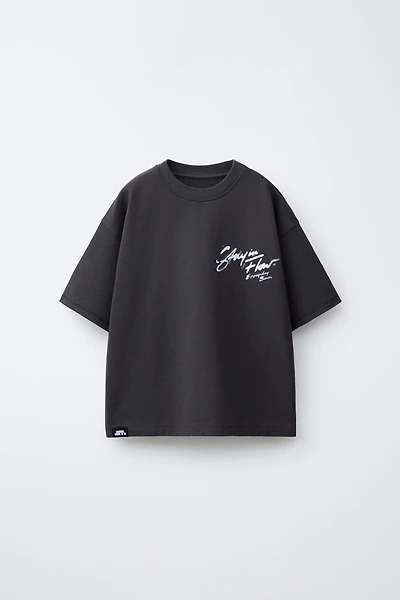 GRAFFITI PRINT SWEATSHIRT