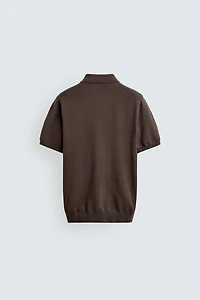 REGULAR FIT KNIT POLO SHIRT
