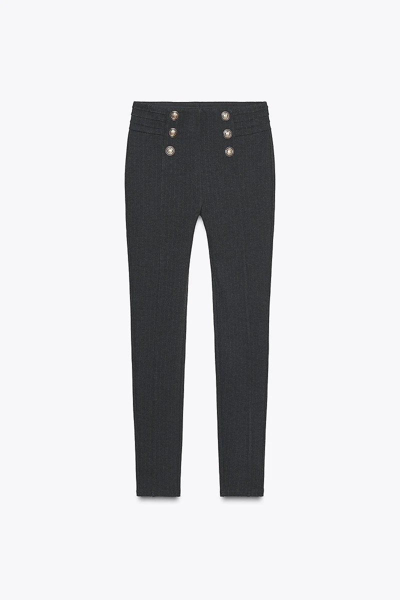BUTTON LEGGINGS